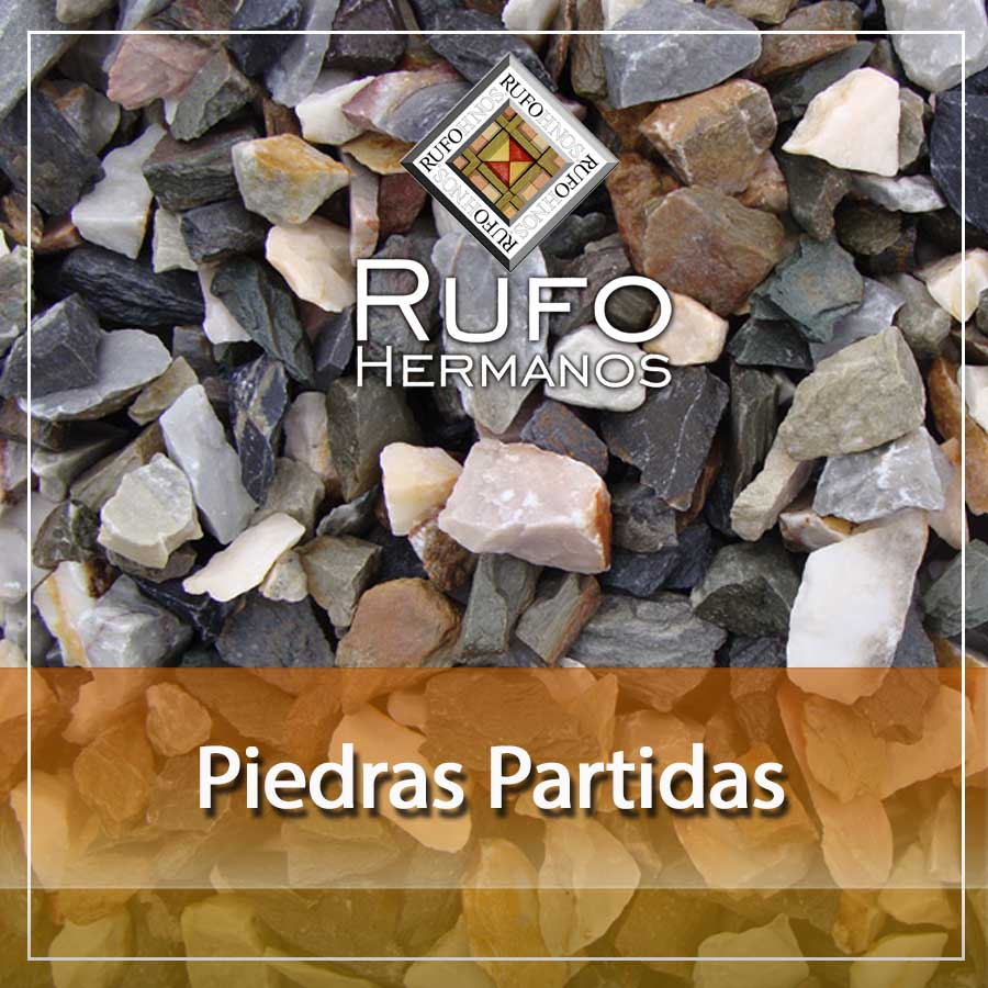 rufo tapa piedras partidas