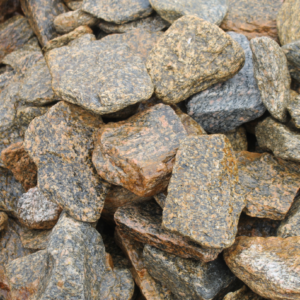 canto rodado de granito amarillo